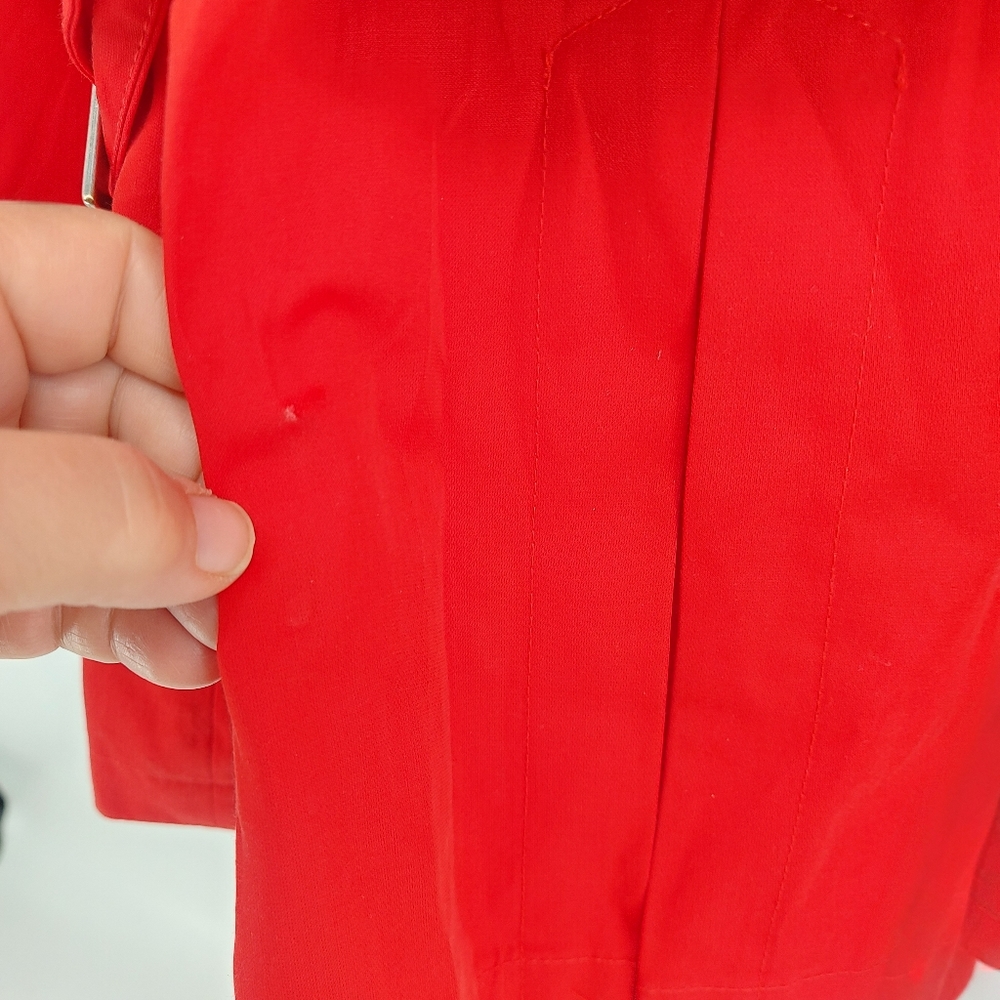 Michael Michael Kors Red Trench Size XS - Picture 11 of 11